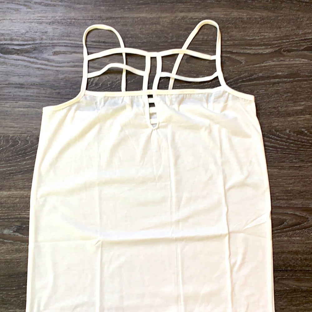 Bandage hollow out tank top